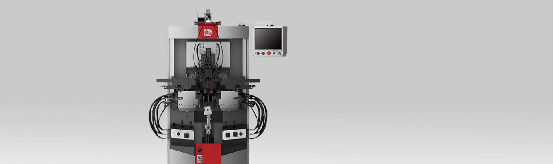 新型智能上膠中后幫機-B2